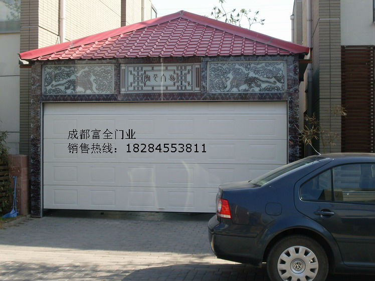 门业图片-提升门乐山车库门，乐山提升门制作安装板式车库门图片